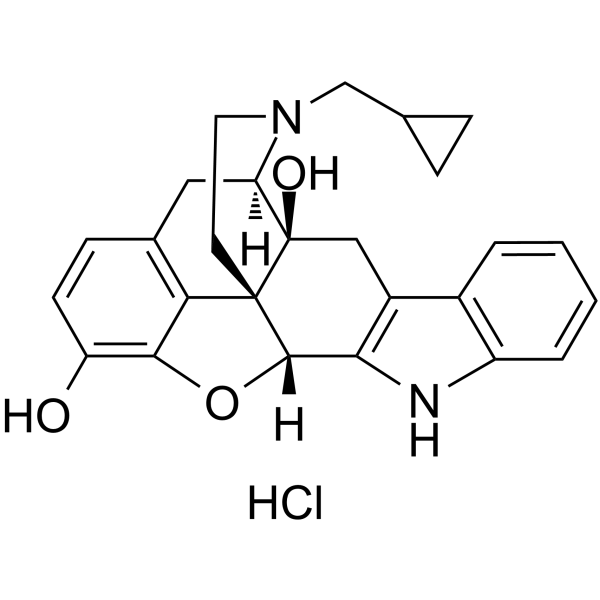Naltrindole hydrochloride(Synonyms: 纳曲吲哚盐酸盐)