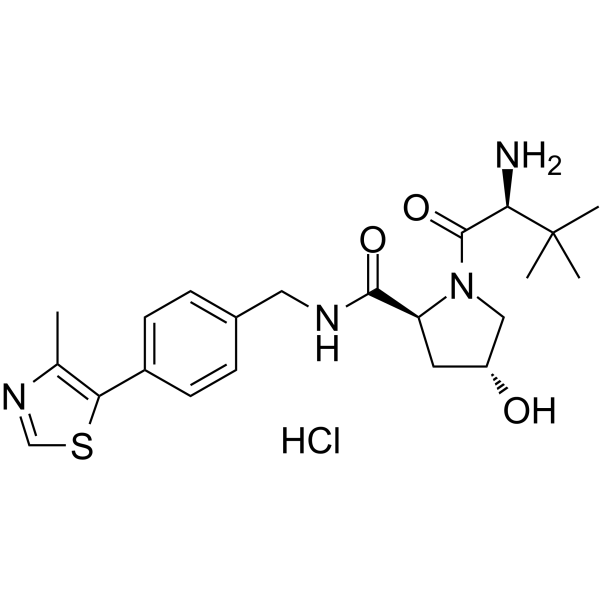 (S,R,S)-AHPC hydrochloride(Synonyms: VH032-NH2 hydrochloride; VHL ligand 1 hydrochloride)