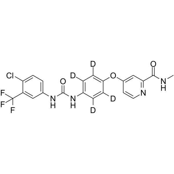 Sorafenib-d4(Synonyms: Bay 43-9006-d4)