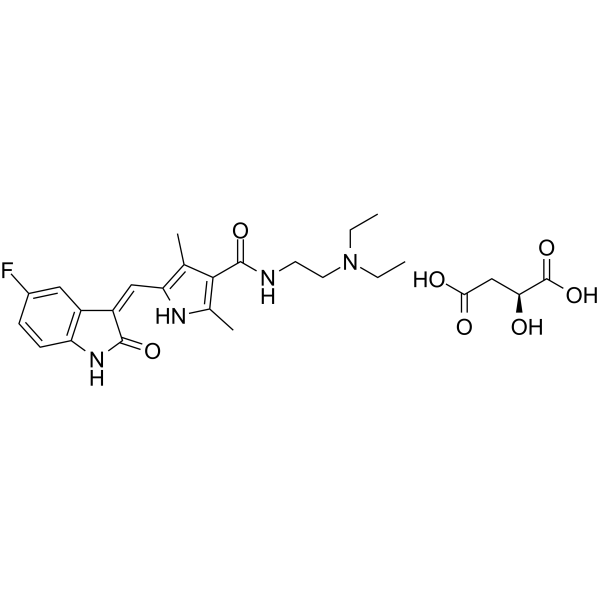 Sunitinib Malate(Synonyms: SU 11248 Malate)