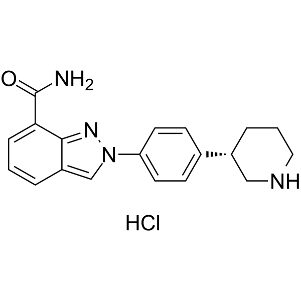 Niraparib hydrochloride(Synonyms: MK-4827 hydrochloride)