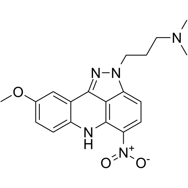 Pyrazoloacridine(Synonyms: NSC 366140;  PD 115934)