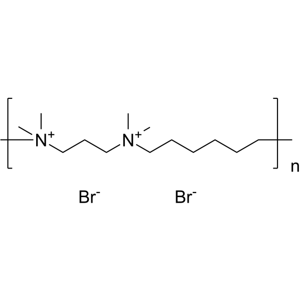 Hexadimethrine bromide(Synonyms: 聚凝胺; Polybrene;  1,5-Dimethyl-1,5-diazaundecamethylene polymethobromide)