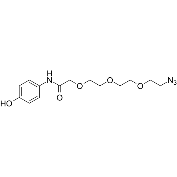 Phenol-amido-C1-PEG3-N3(Synonyms: PROTAC Linker 21)