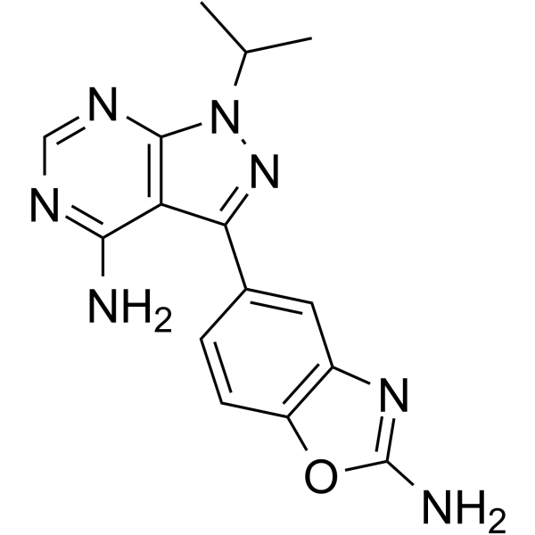 Sapanisertib(Synonyms: 沙帕色替; INK-128;  MLN0128;  TAK-228)