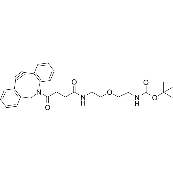 DBCO-PEG1-NH-Boc