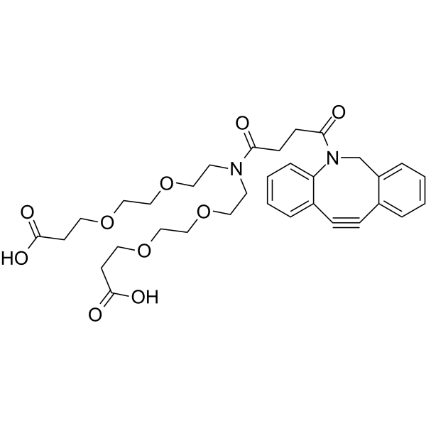 N-DBCO-N-bis(PEG2-C2-acid)