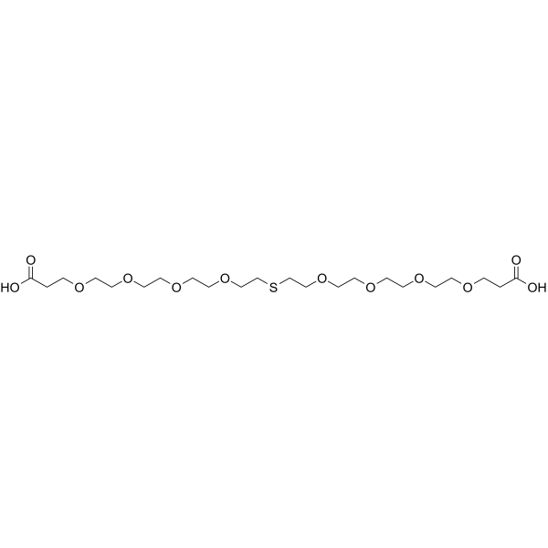 Acid-PEG4-S-PEG4-acid