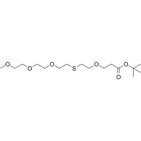 m-PEG3-S-PEG1-C2-Boc