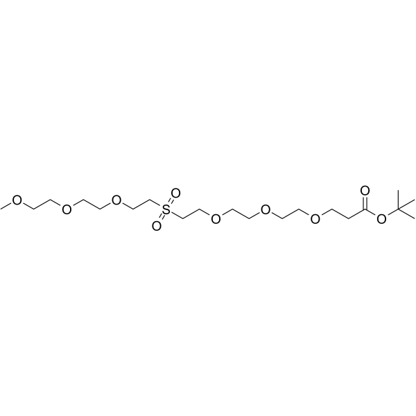 m-PEG3-Sulfone-PEG3-Boc