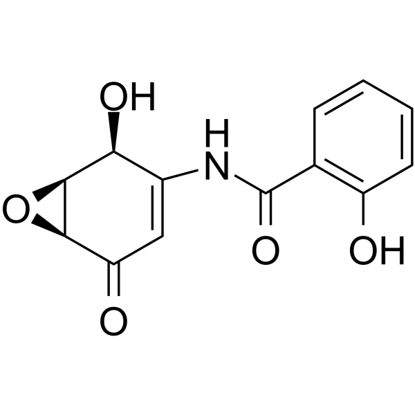 (-)-DHMEQ(Synonyms: Dehydroxymethylepoxyquinomicin)