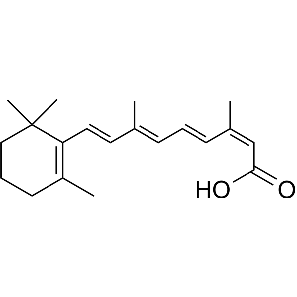 Isotretinoin(Synonyms: 异维A酸; 13-cis-Retinoic acid)