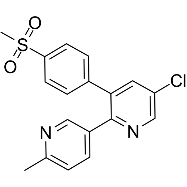 Etoricoxib(Synonyms: 依托考昔; MK-0663;  L-791456)