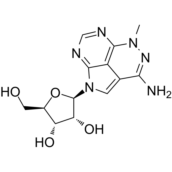 Triciribine(Synonyms: API-2;  NSC 154020;  TCN)