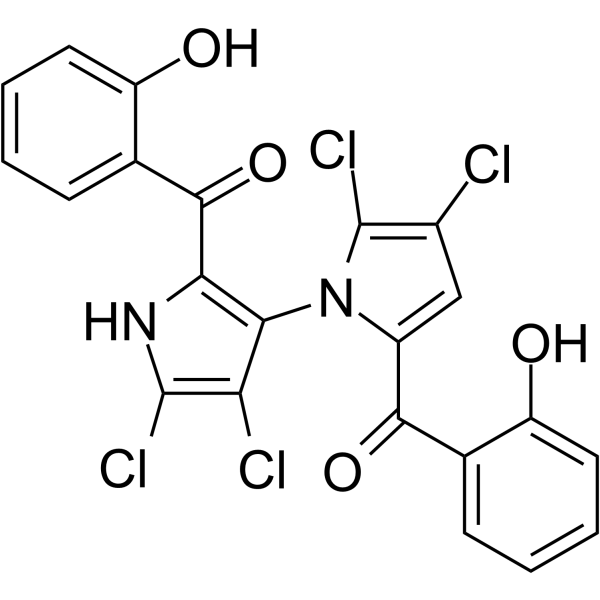 Maritoclax(Synonyms: Marinopyrrole A)