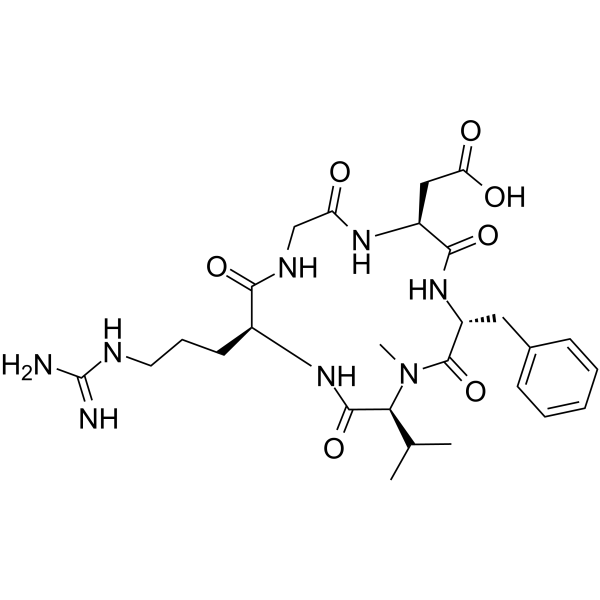 Cilengitide(Synonyms: 西仑吉肽; EMD 121974)