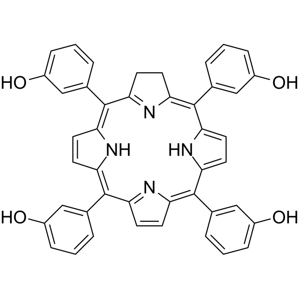 Temoporfin(Synonyms: 替莫泊芬; m-THPC;  KW2345)