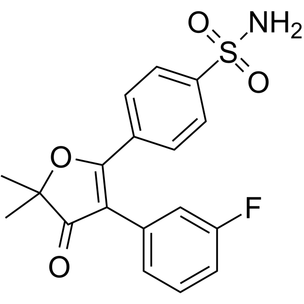 Polmacoxib(Synonyms: CG100649)