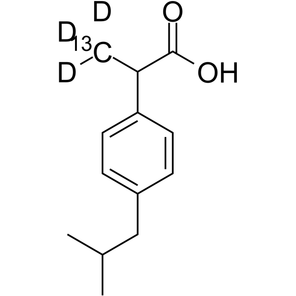 Ibuprofen-13C,d3(Synonyms: (±)-Ibuprofen-13C,d3)