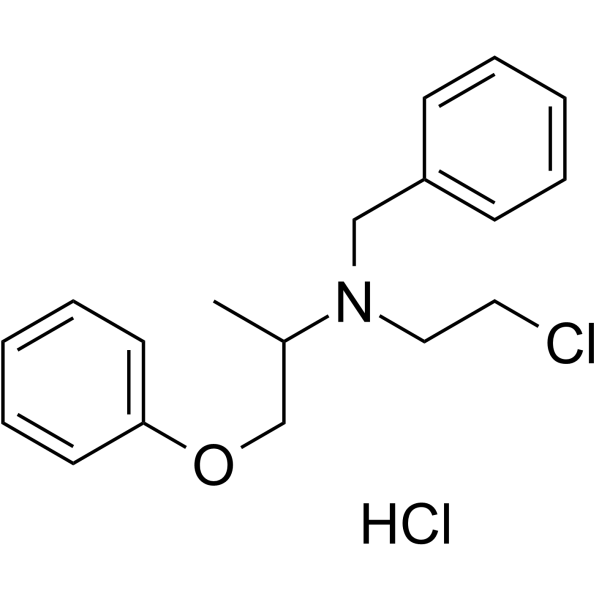 Phenoxybenzamine hydrochloride(Synonyms: 盐酸酚苄明)