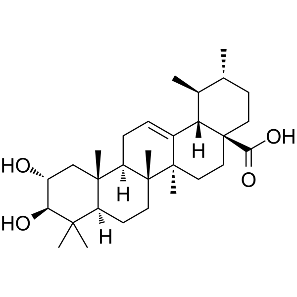 Corosolic acid(Synonyms: 科罗索酸; Colosolic acid)