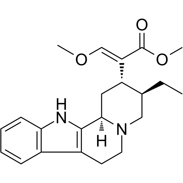 Hirsutine(Synonyms: 毛钩藤碱)