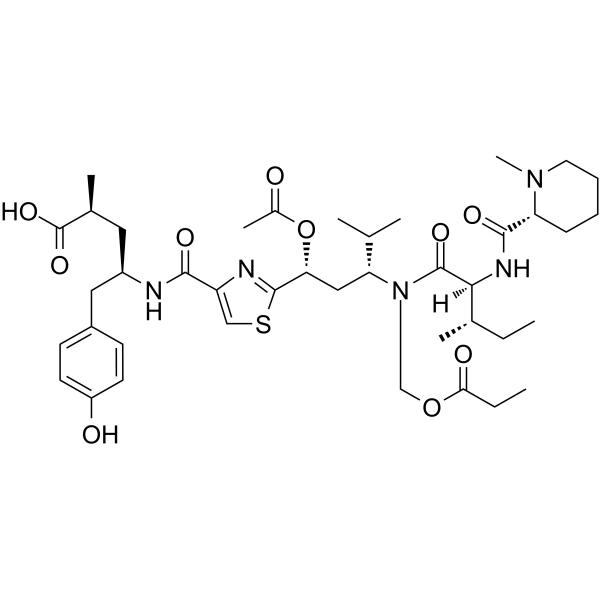 Tubulysin C(Synonyms: 微管蛋白抑制剂 C)