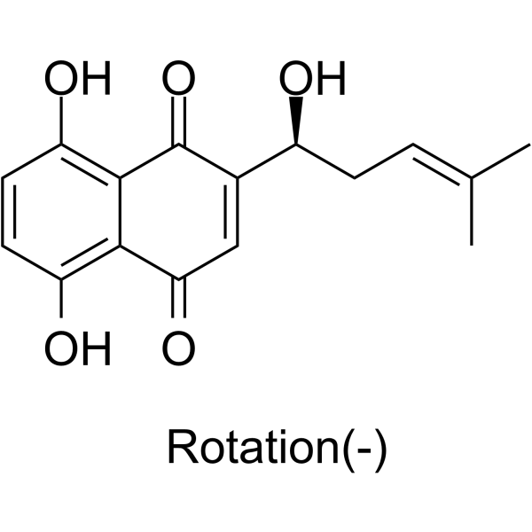 (-)-Alkannin(Synonyms: 左旋紫草素)