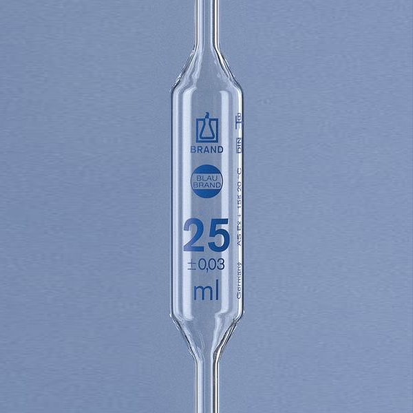 Brand普兰德 胖肚移液管单刻度 BLAUBRAND® AS级 2ml （29703）