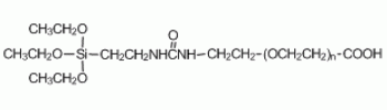 Silane PEG acid, Silane-PEG-COOH           Cat. No. PG2-CASL-5k     5000 Da    100 mg