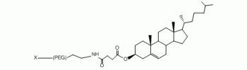 Cholesterol PEG, mPEG-CLS           Cat. No. PG1-CLS-10k     10000 Da    100 mg