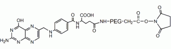 Folic acid PEG NHS, Folate-PEG-NHS           Cat. No. PG2-FANS-3k     3400 Da    25 mg