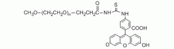 Fluorescein PEG, mPEG-FITC           Cat. No. PG1-FC-10k     10000 Da    50 mg