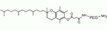 Vitamin E PEG amine, Tocopherol PEG amine           Cat. No. PG2-AMVE-5k     5000 Da    5 mg