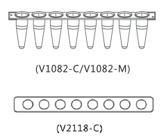 Roche罗氏PCR仪用荧光定量PCR管0.1mlV1082-M