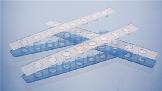 0.2mlPCR八联管配荧光定量PCR8联管平盖V2082-M