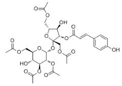 1,6,2',3',6'-O-Pentaacetyl-3-O-trans-p-coumaroylsucros_138213-63-5
