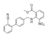 2-[[(2'-氰基联苯-4-基)甲基]氨基]-3-硝基苯甲酸甲酯对照品_139481-28-0