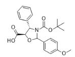 (4S,5R)-2-(4-甲氧基苯基)-4-苯基-3,5-恶唑烷二羧酸 3-叔丁酯对照品_196404-55-4