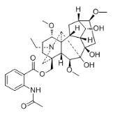 N-Acetyldelectine对照品_63596-61-2