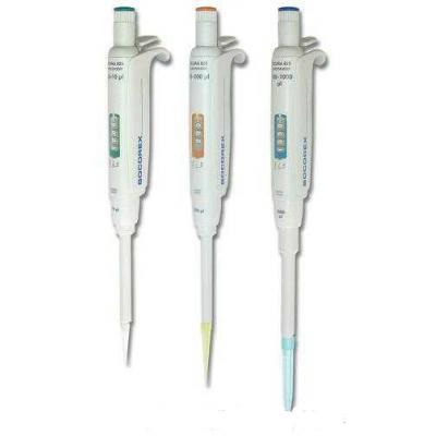 SOCOREX 可调容量移液器 825系列精密微量移液器 0.1-2μL（825.0002）